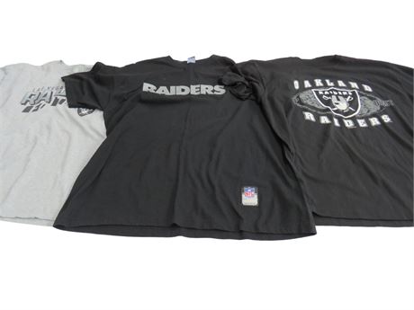 ShopTheSalvationArmy - Oakland Raiders Athletic Apparel Size XL Lot: 3 ...