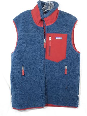 Brand New Red And Blue Patagonia Classic Retro X-Vest