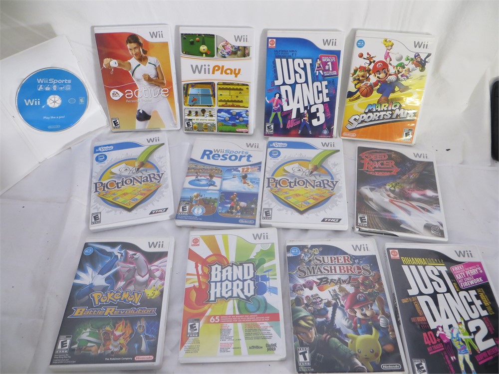 ShopTheSalvationArmy - LOT of 13 Wii Games