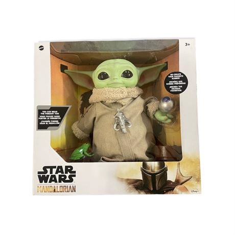 Star Wars The Child Baby Yoda The Mandalorian with 4 Accessories, BRAND NEW