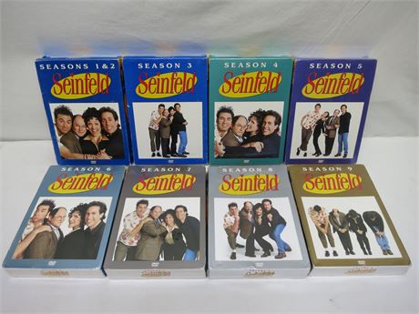 Seinfeld Complete Seasons 1-9 DVD Sets New