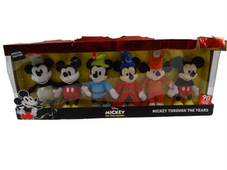 ShopTheSalvationArmy - Mickey Mouse Through The Years Plush Set, (6 ...