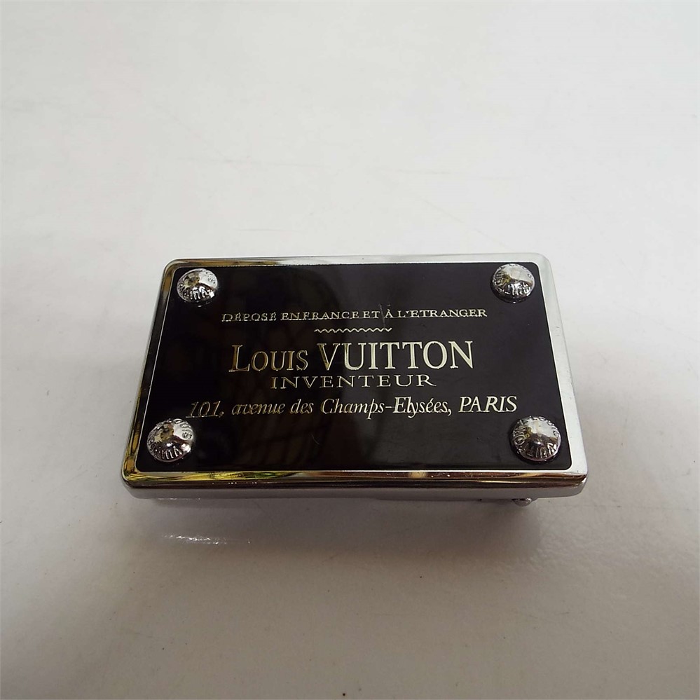 louis vuitton belt buckle price