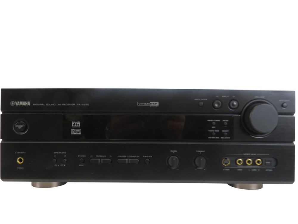 Mode D'emploi Yamaha AV Receiver RX-V630 - Manuel En Anglais