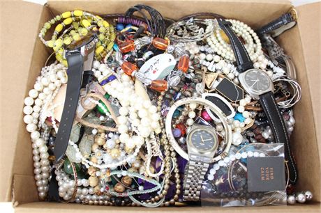 ShopTheSalvationArmy - 18 Lbs Wholesale Jewelry Scrap Lot Watches Rings ...