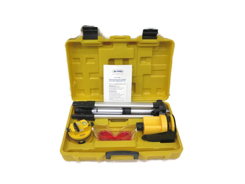 alton professional multi beam laser level kit