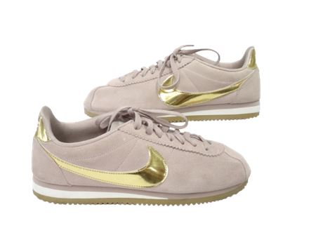 nike cortez taupe gold