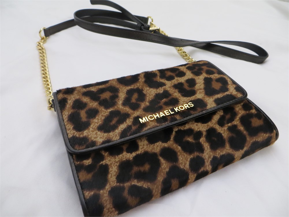 ShopTheSalvationArmy - Michael Kors Small Leopard Cross-Body Bag
