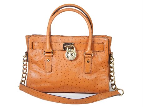 ShopTheSalvationArmy - Michael Kors Ostrich Skin Embossed Leather ...