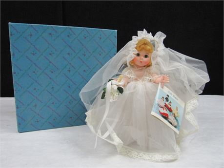 Madame Alexander Blonde Bride Doll 435 #MM861 (650)