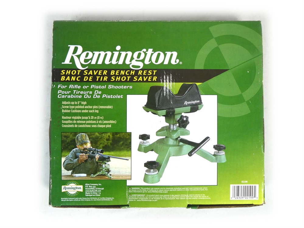 Shopthesalvationarmy Allen Remington Shot Saver Bench Rest Model 2199