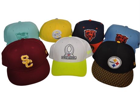 ShopTheSalvationArmy - Various Football New Era Hat Lot: 7 Hats Total ...