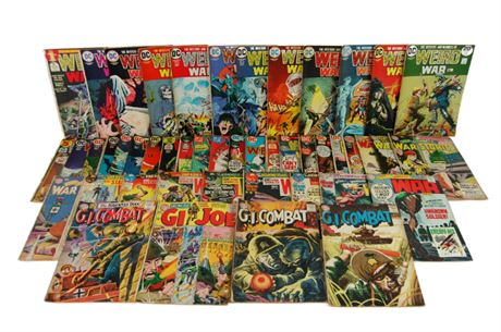 ShopTheSalvationArmy - DC War Comic Book Lot: x47 Total Books, Various ...