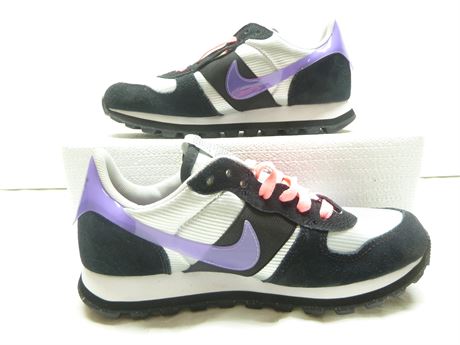 Womens Nike V-Love O.X. Athletic Shoes; #AR4269-002,Black/ Violet, Sz.6