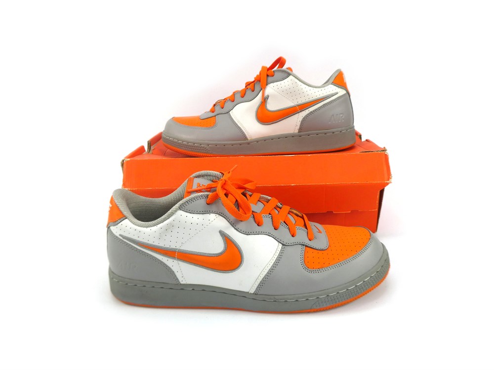 ShopTheSalvationArmy - Nike Air Zoom Infiltrator Orange Grey White 311191-182 Men's Size 12