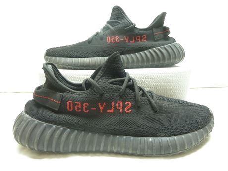 Adidas Yeezy Boost 350 V2 Bred; #CP9652, Blk/ Red, Sz.12.5, Pre-Owned