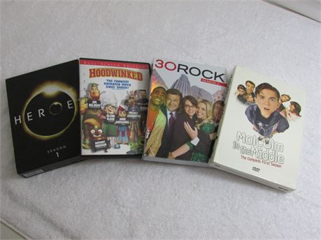 4 Movie DVD Series Sets for Sale