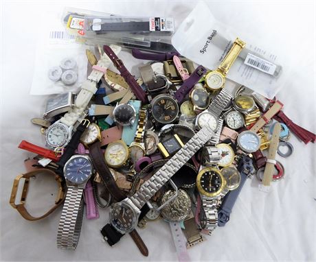 ShopTheSalvationArmy - Scrap Watch/Parts Lot - 4.75lbs
