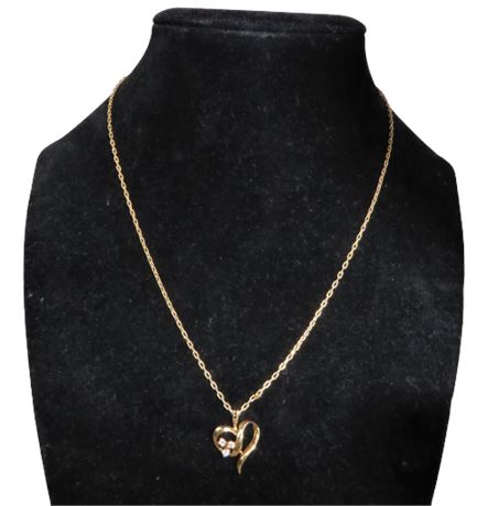 ShopTheSalvationArmy - 14K Gold Necklace with Small Diamonds: 4 grams ...