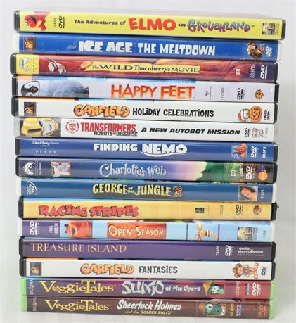 ShopTheSalvationArmy - lot of 15 Children's /Family Movies DVDs GREAT ...