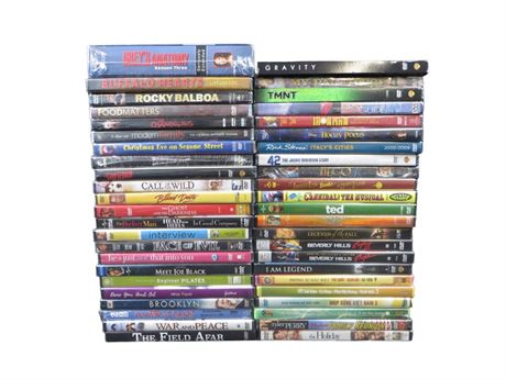 ShopTheSalvationArmy - DVD Movie & TV Lot: 46 Pieces [C355]