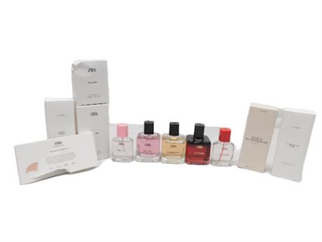 Lot of 11 Brand New Zara Perfumes (R5)