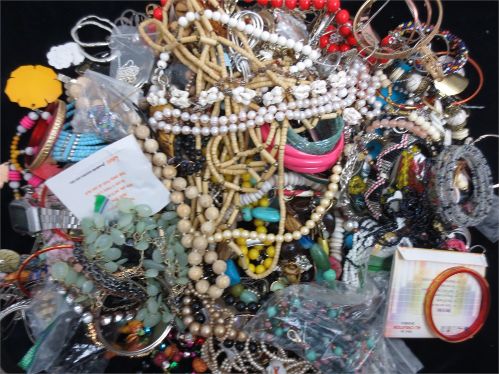 ShopTheSalvationArmy - 10 Pound Box of Bulk Costume Jewelry #G3