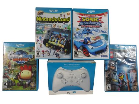 Shops 4 Wii U game lot