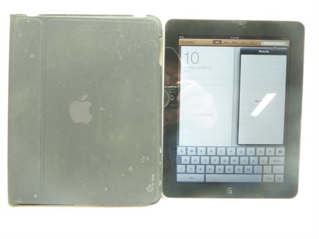 Apple iPad; M#A1219, 64GB (Works Great) No A/C Plug