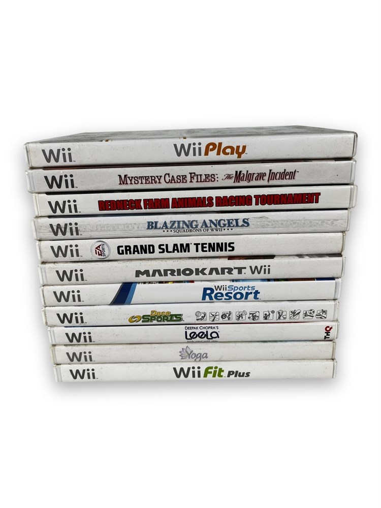 Online Thrift Store | ShopTheSalvationArmy - Wii Game Lot: 11