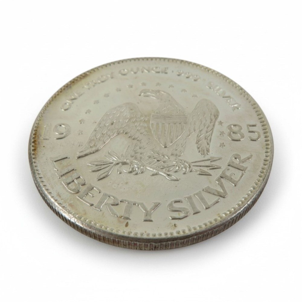 Online Thrift Store | ShopTheSalvationArmy - 1985 Liberty Silver 1