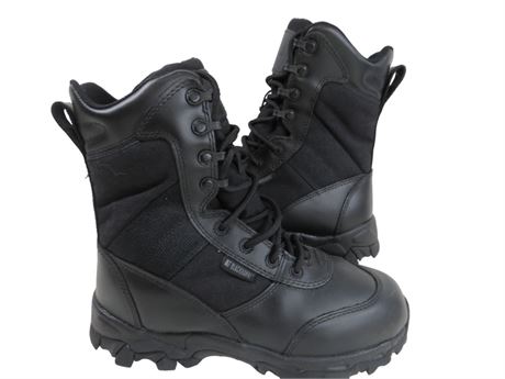ShopTheSalvationArmy - Black Oops Black Hawk Boots, Size: 6 (Men) [E98]