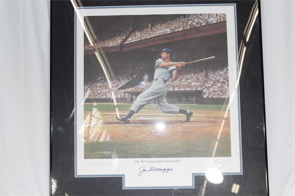 ShopTheSalvationArmy - Painting of Joe Dimaggio's 56 Game Hitting ...