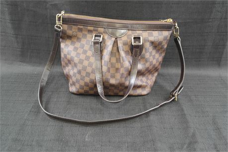 Brown Monogram Womens Handbag