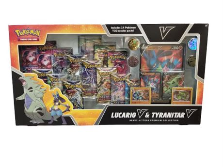 ShopTheSalvationArmy - Pokemon Lucario V & Tyranitar V Heavy Hitters ...