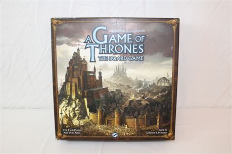 A Game Of Thrones The Board Game 2nd Edition For 3-6 Players Age 14 To Adult