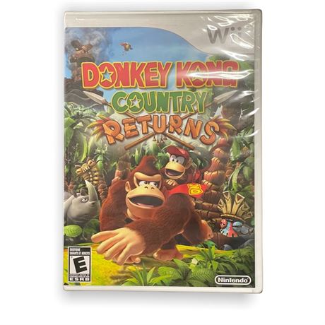 Donkey Kong Country Returns for the Nintendo Wii, BRAND NEW