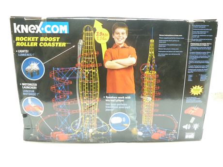 knex rocket boost roller coaster