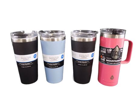 ShopTheSalvationArmy - 4 Count Stainless Steel Coffee Tumblers (With ...