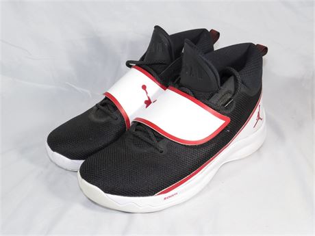 Black/White/Red Jordan Super Fly Shoes (881571-001)
