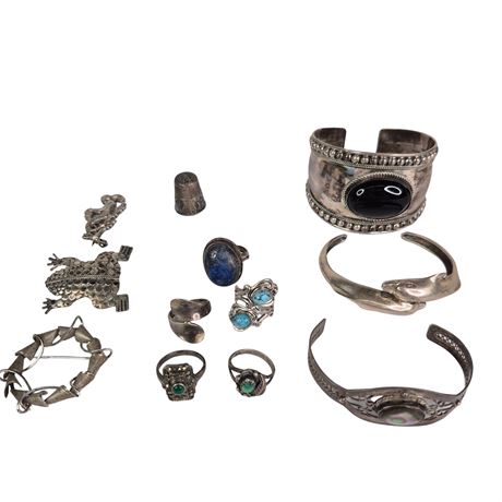 ShopTheSalvationArmy - Sterling Silver Jewelry Lot – 120.78 Grams [A7605]