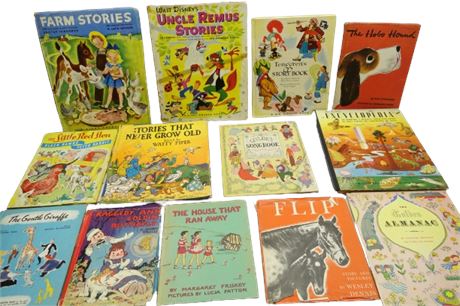 ShopTheSalvationArmy - 13-Vintage Childrens Books; Various Titles, Fair ...