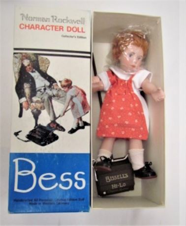 Vintage Norman Rockwell "Bess" Character Doll