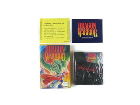 Dragon Warrior (Nintendo NES, 1989) Complete; Excellent Condition