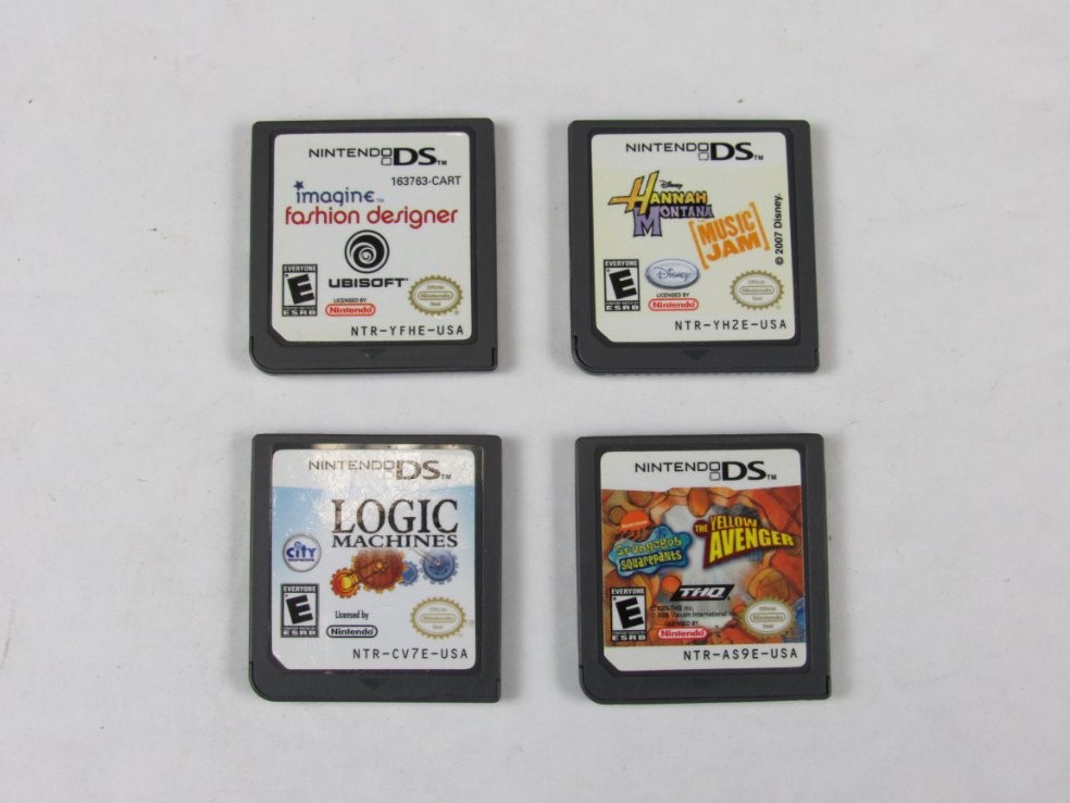 ShopTheSalvationArmy - Nintendo DS Video Game Lot of 4 #VG8 (650)