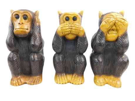 Shopthesalvationarmy - Tommy Bahama Good Monkeys Set Of 3 (r14)