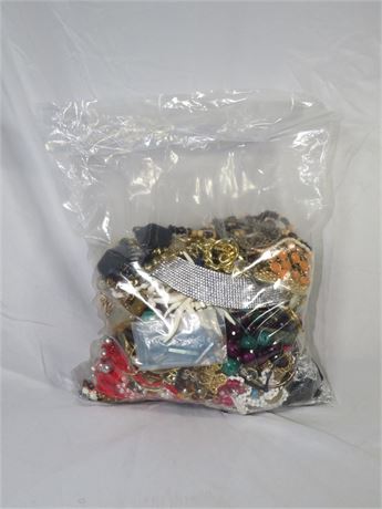 11+ Pounds LBS Of Mixed Jewelry, Unsorted Lot