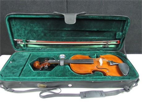 Cremona SV-75 Novice Violin with Case #MM858 (650)