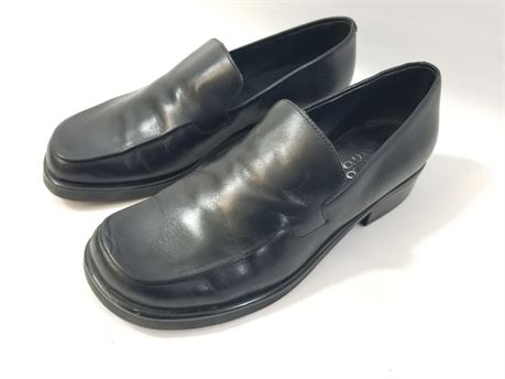 Franco Sarto Flex Women's Black Leather Size 6.5 Shoes