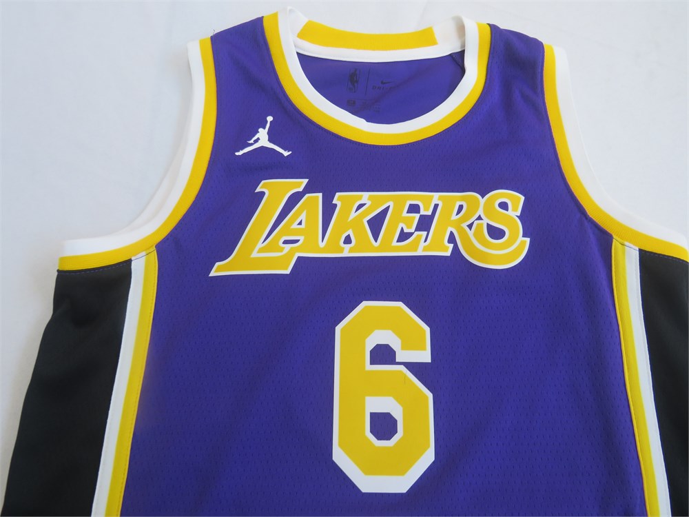 ShopTheSalvationArmy - Lebron James #6 L.A. Lakers x Nike Jersey, Size ...